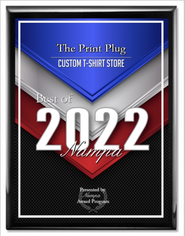Best Custom Clothes in Nampa Award