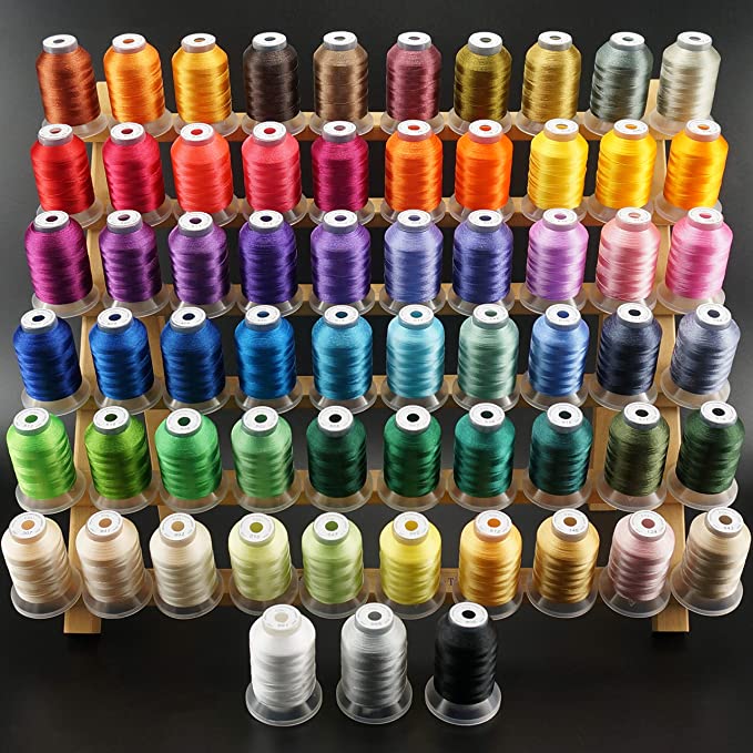 Custom thread colors for professional embroidery