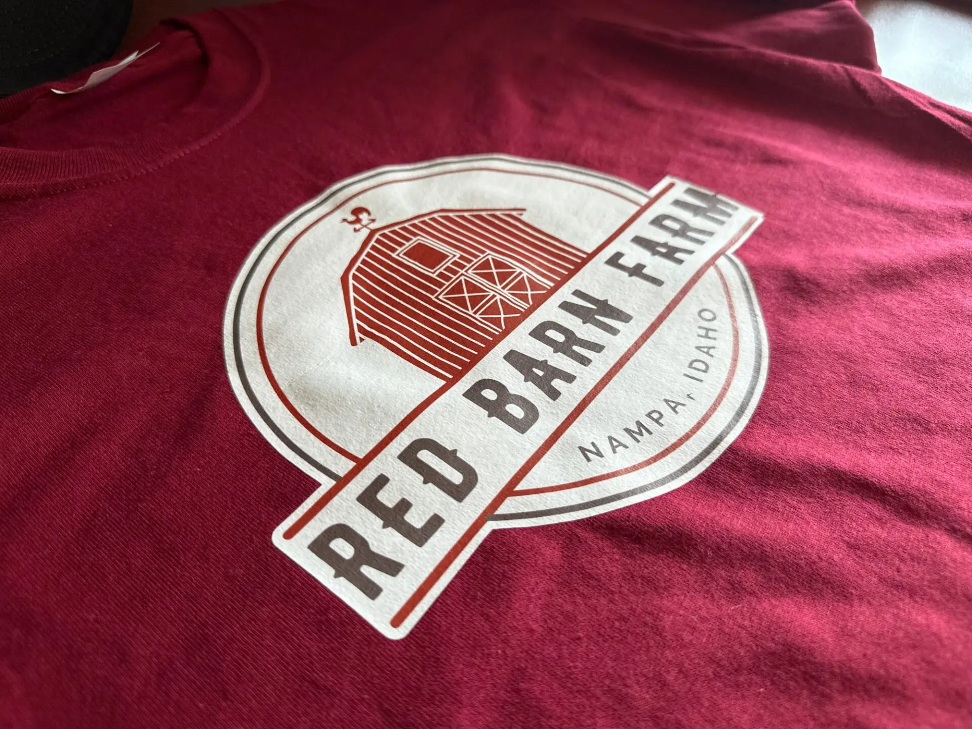 Custom t-shirt with company logo