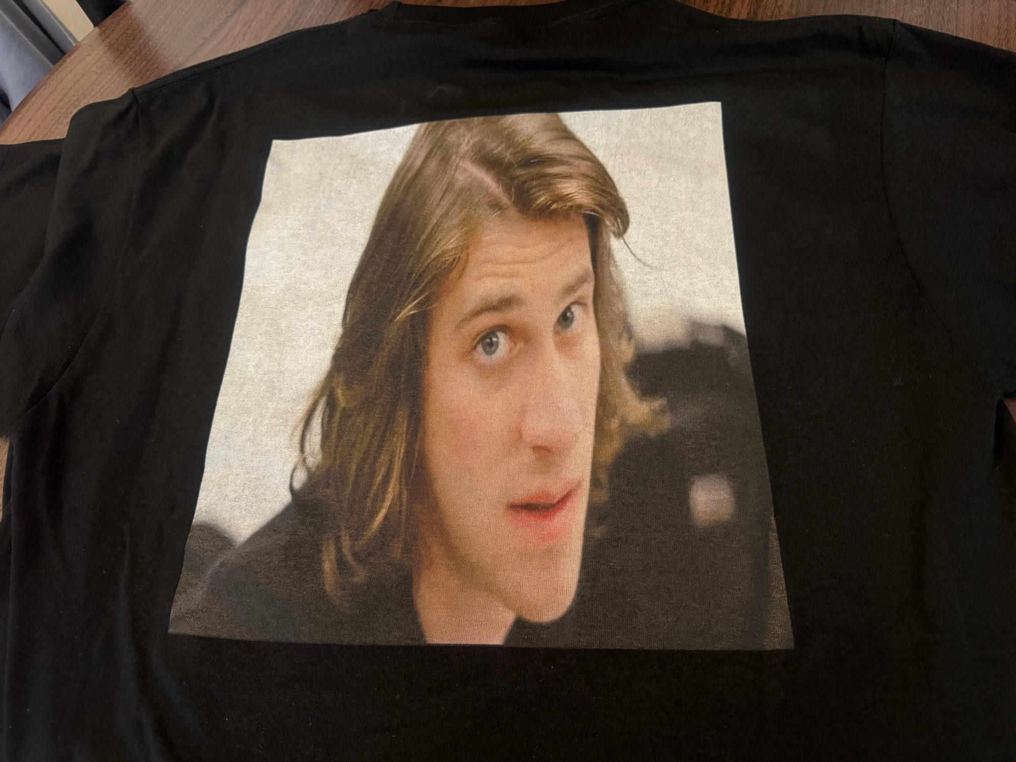 Custom t-shirt with a photo from The Print Plug in Nampa