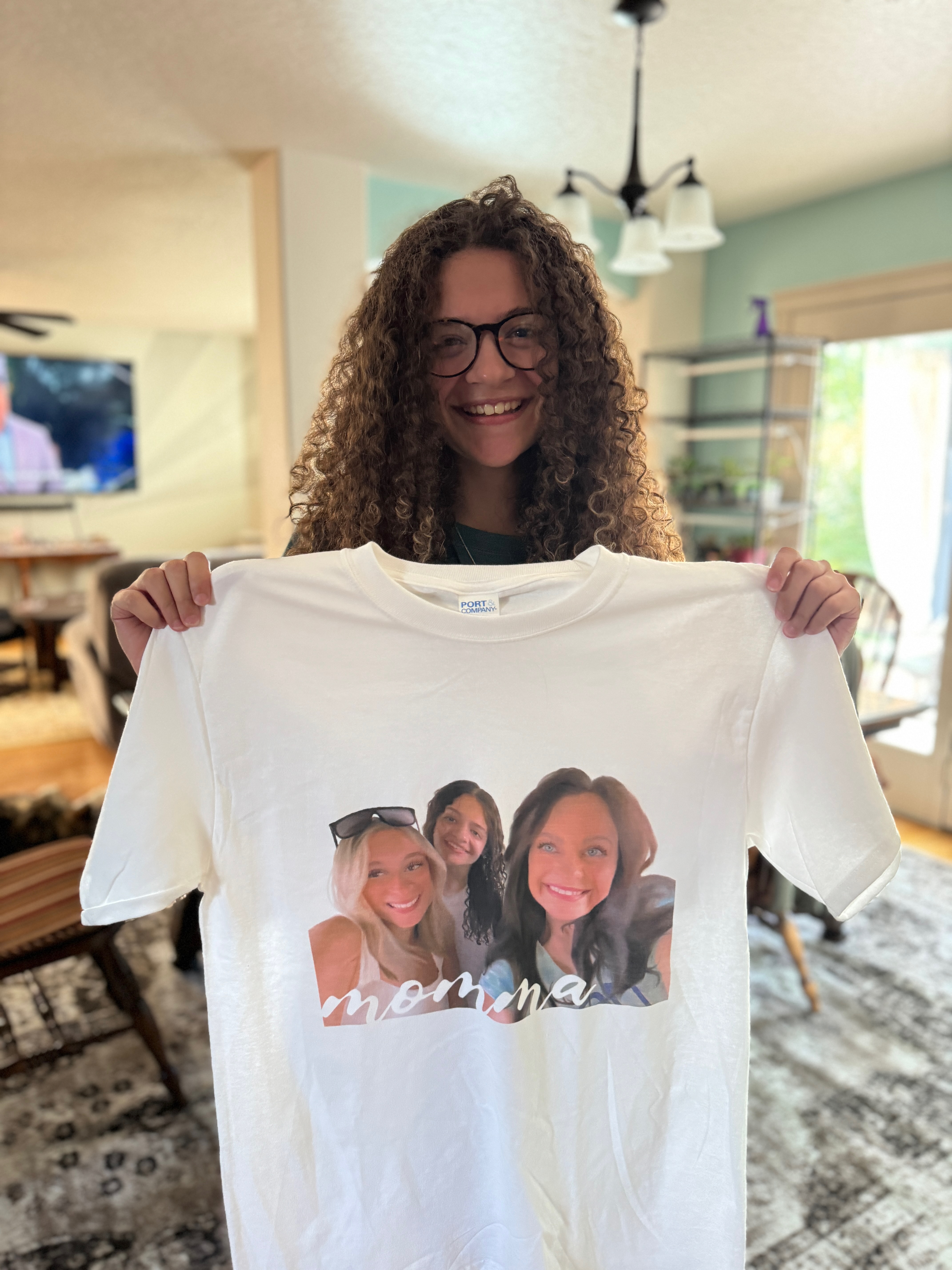 Personalized t-shirt with photo from The Print Plug in Nampa