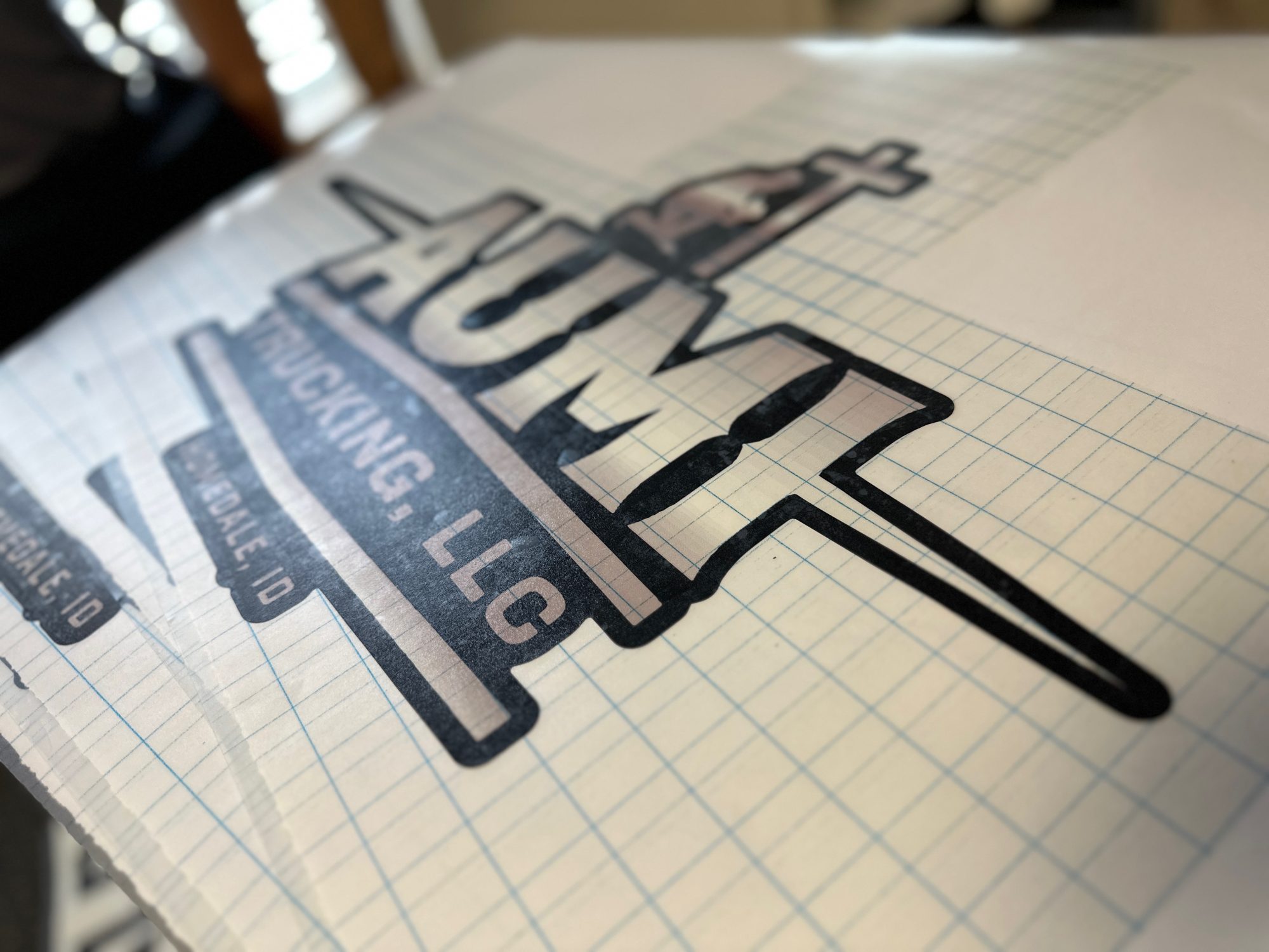 Printing a large format auto decal at The Print Plug in Nampa