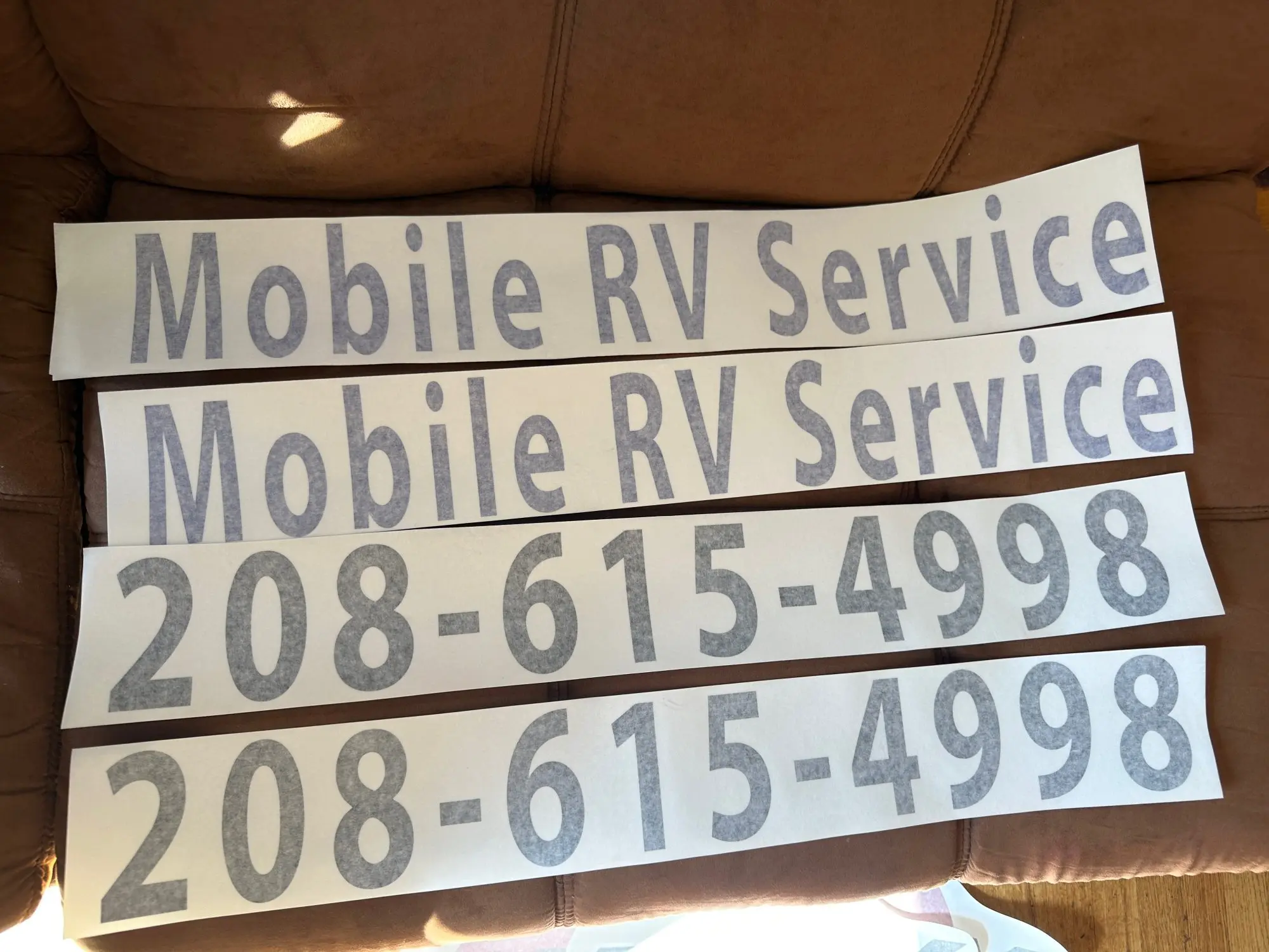 Custom window and auto decals in Nampa