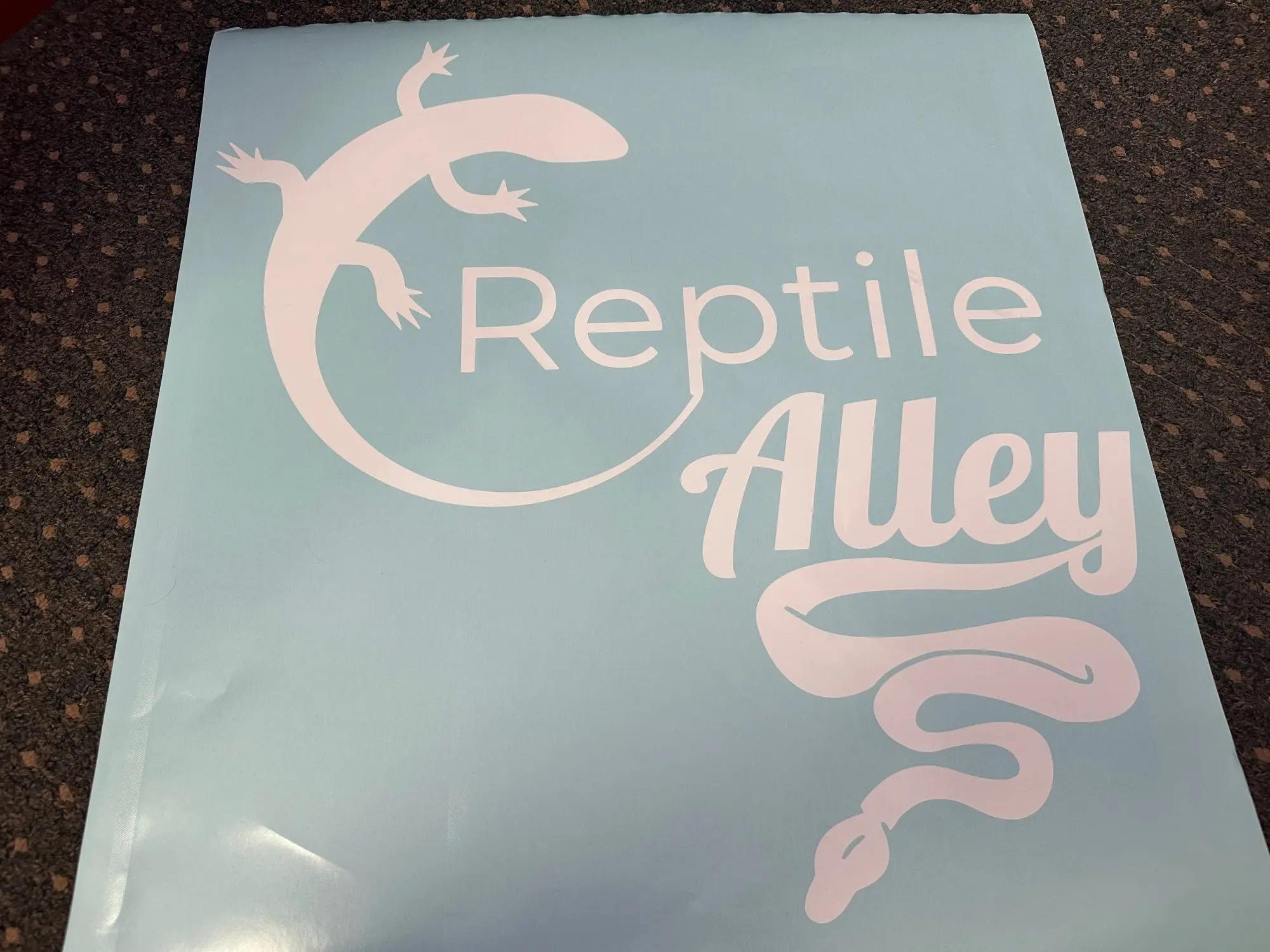 Custom window decal for local business near Nampa