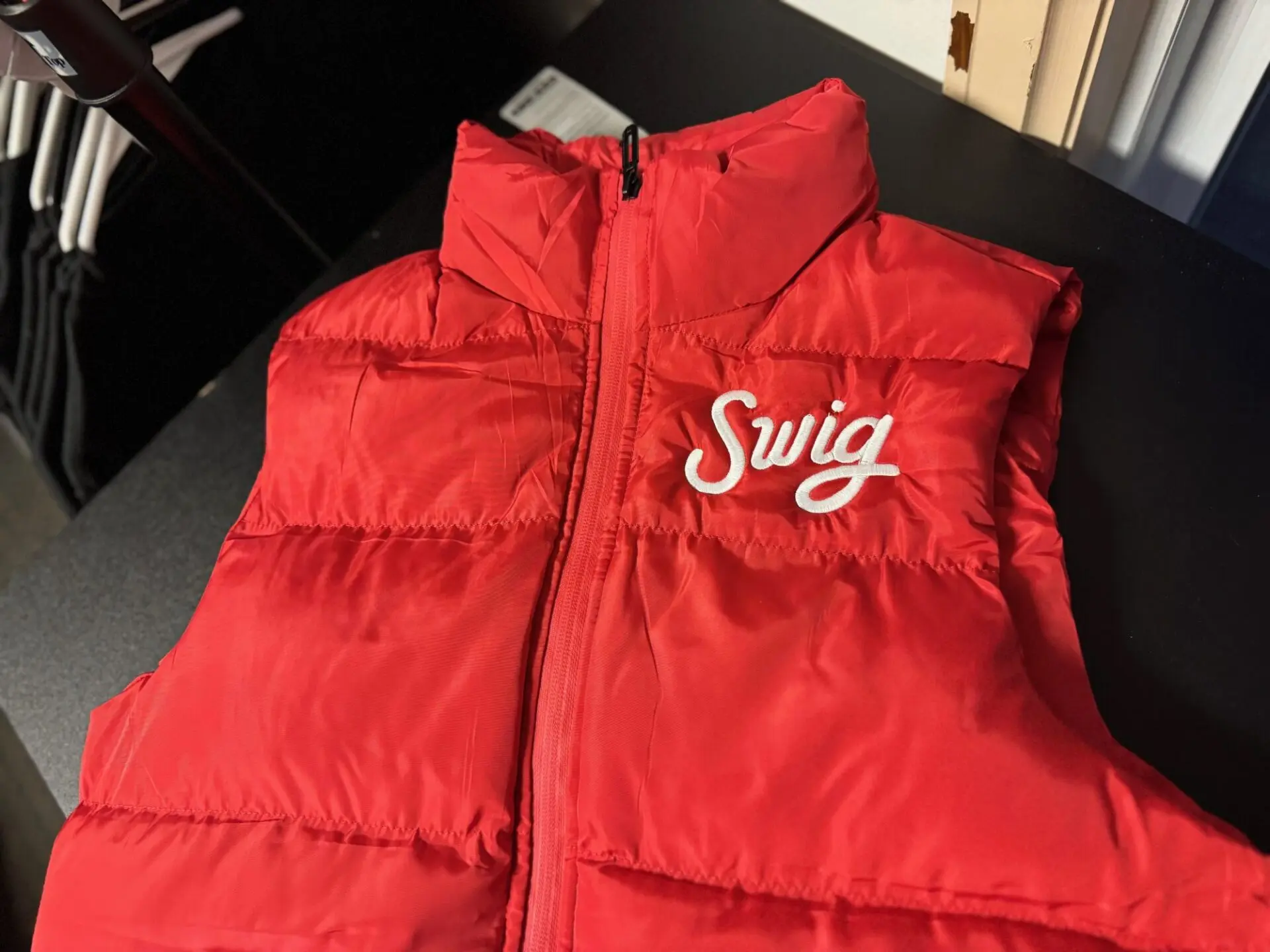 Custom embroidered vest with logo embroidery from The Print Plug in Nampa