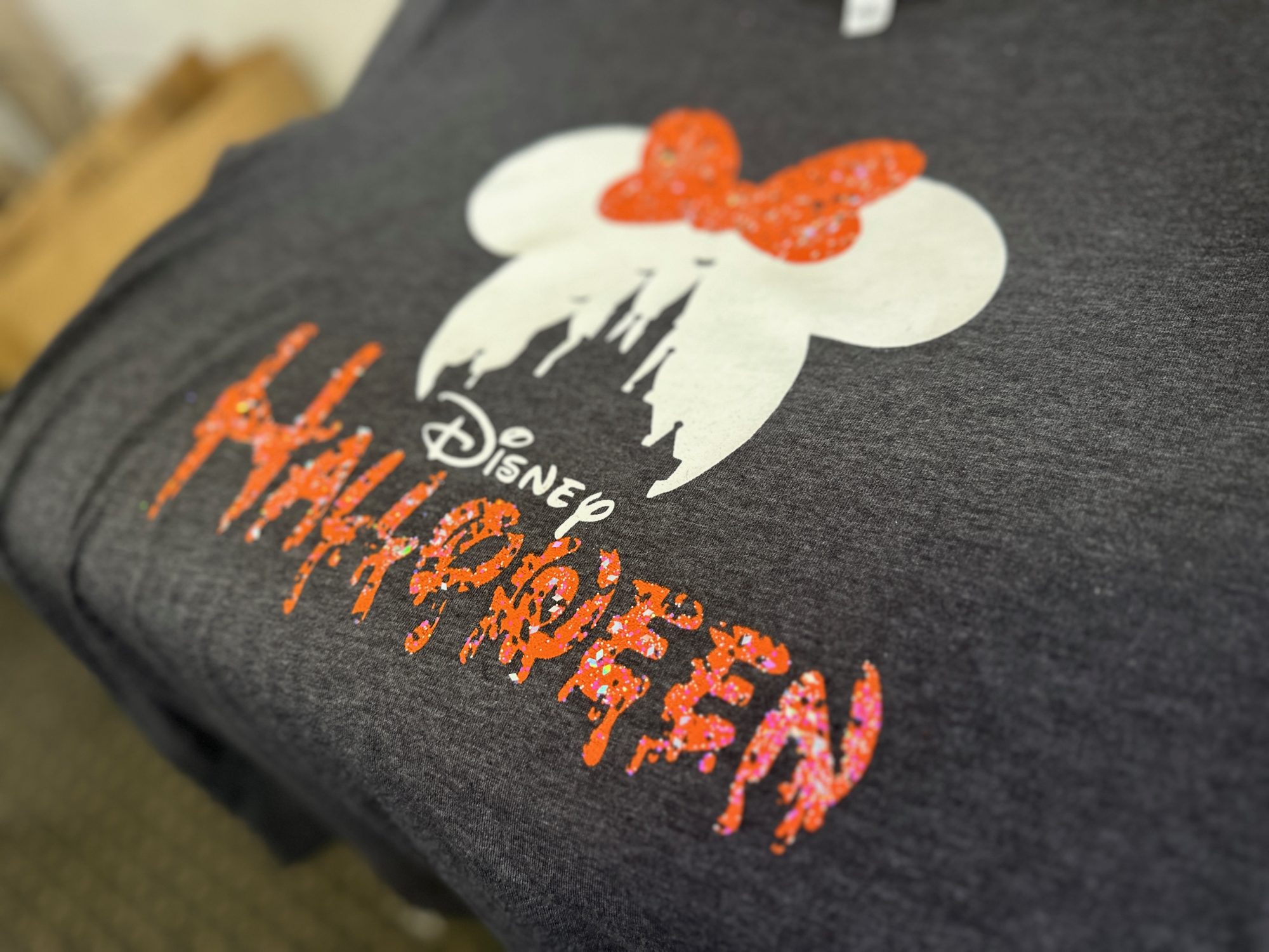 Custom t-shirts with glitter screen print near Boise at The Print Plug in Nampa