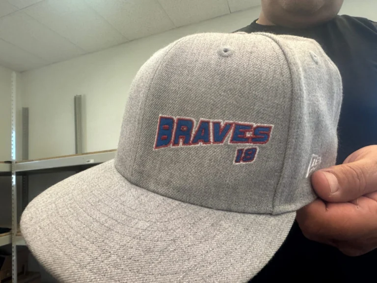 Custom embroidered school sport hat