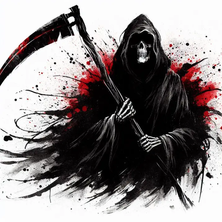 Dark graphic design