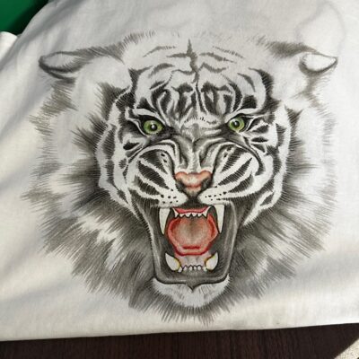 Custom DTG printed same-day custom t-shirt from The Print Plug in Nampa