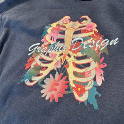 Custom graphic tee printed fast at The Print Plug in Nampa