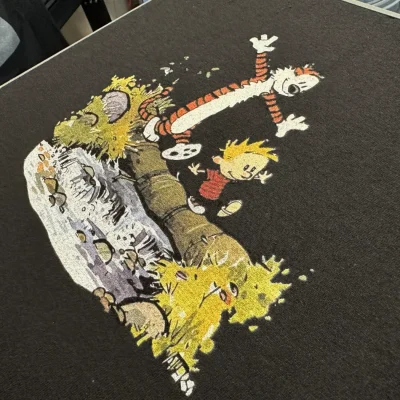 Custom DTF-printed graphic