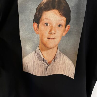 An affordable custom t-shirt with a picture printed on the front in Nampa