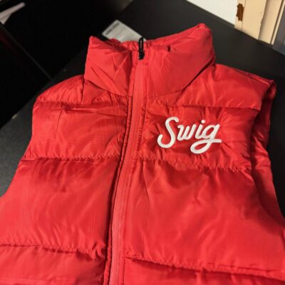 Custom embroidered vest with logo embroidery from The Print Plug in Nampa