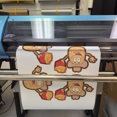 Printing custom stickers in Nampa