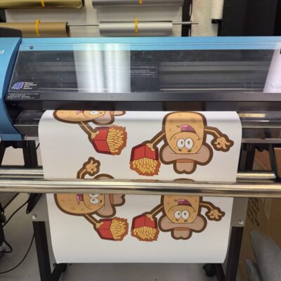 Printing custom stickers in Nampa