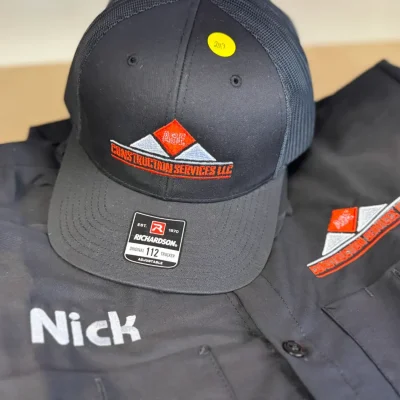 Custom Embroidered Hats & T Shirts