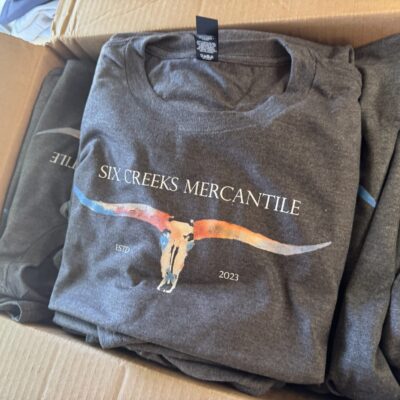 Custom printed watercolor t-shirts with gradients