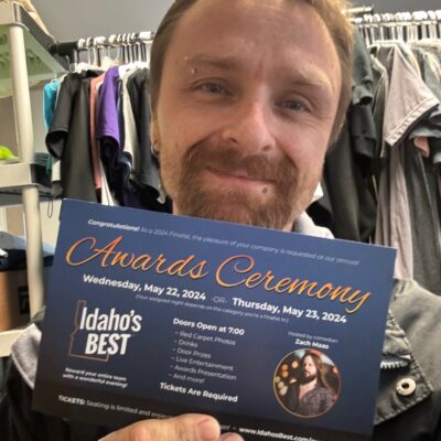Proud to show off our invitation to Idaho's Best Awards in 2024