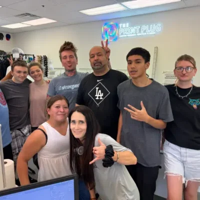 The Print Plug team in 2025