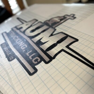 Custom wall decals printed at The Print Plug in Nampa