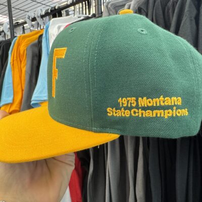 Side placement on custom embroidered baseball hat